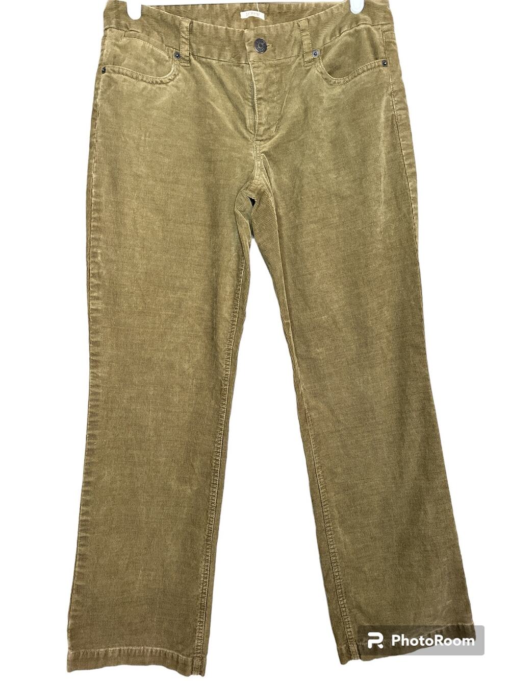 J. Crew Bootcut Vintage Corduroy Light Brown Tan Flare Bootcut Pants Size 30S